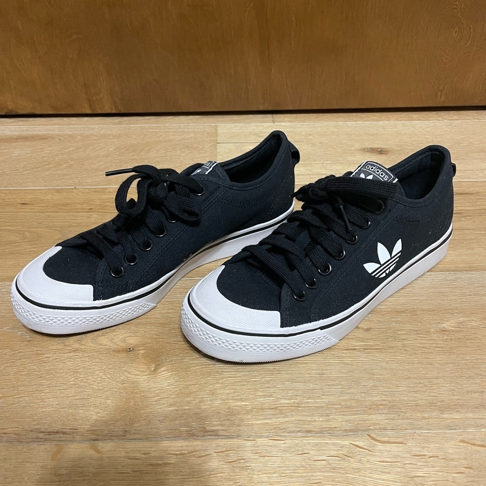 Women’s Black Adidas Sneakers